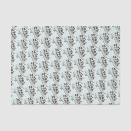 /Victoriaans graasschoen Tissuepapier (Voorkant)