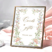 Victoriaans Grace Bloemen Kaarten en Geschenken T Poster