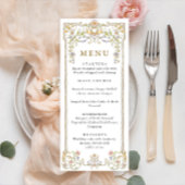 Victoriaans  Grace Bohemian bruiloft diner Menu