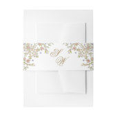 Victoriaans  Grace Floral Lijst Bruiloft Uitnodigingen Wikkel (Voorkant Voorbeeld)