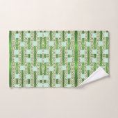 Victoriaans groene badkamer handdoek sets (Handdoek)