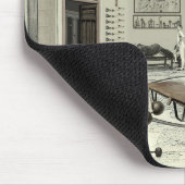 Victoriaans gym muismat (Hoek)