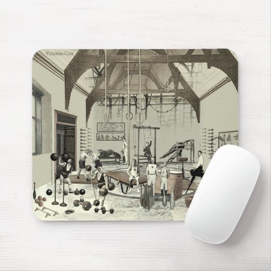 Victoriaans gym muismat (Met muis)