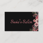 Victoriaans  Hair Salon Beauty Visitekaartje (Achterkant)