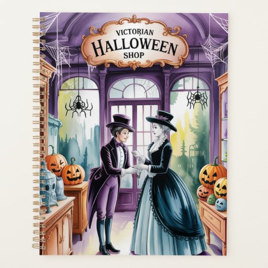 Victoriaans Halloween Shop, Victoriaans Halloween, Planner (Voorkant)