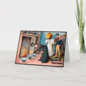 Victoriaans Halloween Tradition Kaart (Voorkant)