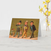 Victoriaans handelskaart Kleine schoonheidssigaret Kaart (Gele Bloem)