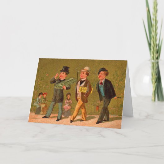 Victoriaans handelskaart Kleine schoonheidssigaret Kaart (Voorkant)