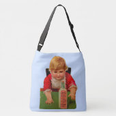 Victoriaans handelskaart: Scott's Emulsion Castor  Crossbody Tas (Achterkant)