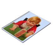 Victoriaans handelskaart: Scott's Emulsion Castor  Notitieboek (Linkerzijde)