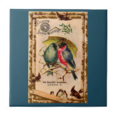 Victoriaans handelskaart Standaard naaimachine Co. Tegeltje (Voorkant)