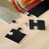 Victoriaans handelskaart: Woonsocket speciale scho Legpuzzel (Zijkant)