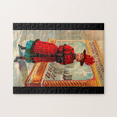 Victoriaans handelskaart: Woonsocket speciale scho Legpuzzel (Horizontaal)