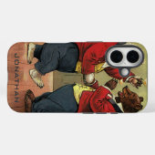  Victoriaans Happy, Gay, dansende Beren Case-Mate iPhone Case (Achterkant (horizontaal))