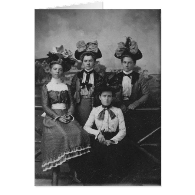 Victoriaans Hatty Girls (Voorkant)