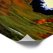 Victoriaans heks  portret poster (Hoek)