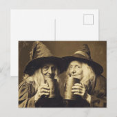 Victoriaans heks Sepia Portret stijl 10 Briefkaart (Voorkant / Achterkant)