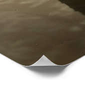 Victoriaans Heks Sepia Portretstijl 2 Poster (Hoek)