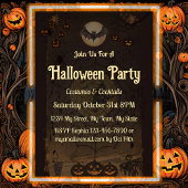 Victoriaans Hekserij Volwassen Halloween  Partij Kaart