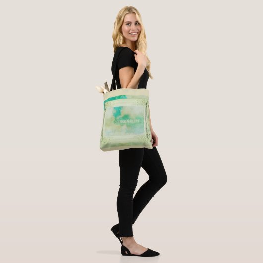 Victoriaans hemel van lijst en wolken die elegant  tote bag (Op model)