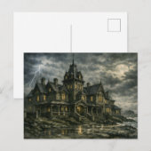 Victoriaans herenhuis van BurnsInHell Briefkaart (Voorkant / Achterkant)