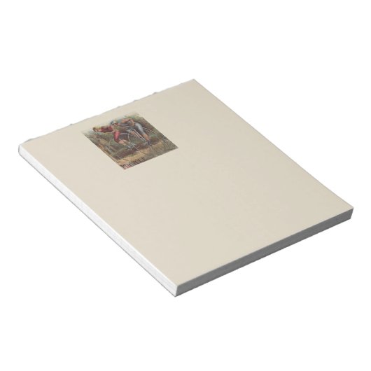 Victoriaans High Wheel Fietsen Notitieblok (Schuin)