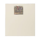 Victoriaans High Wheel Fietsen Notitieblok (Voorkant)