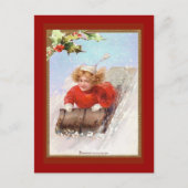 Victoriaans  holiday Kaart (Voorkant)