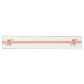 Victoriaans Holly Bow Table Runner - Kerst Lange Tafelloper (Horizontaal)