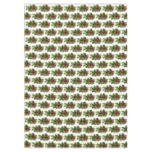 Victoriaans Holly Leaves Tablecloth Tafelkleed (Voorkant)