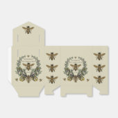  Victoriaans honing personaliseren Bedankdoosjes (Uitgevouwen)