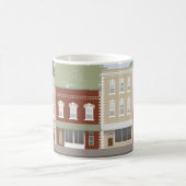 Victoriaans hoofdstraat Mok