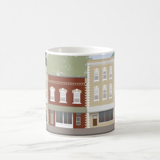 Victoriaans hoofdstraat Mok (Center)