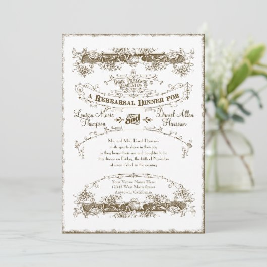  Victoriaans hoorzittingen met de legant Kaart (Staand voorkant)