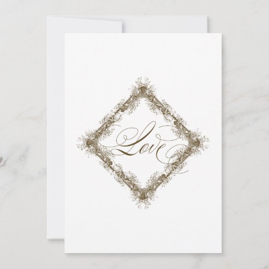  Victoriaans hoorzittingen met de legant Kaart (Achterkant)