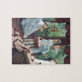 Victoriaans House Party Tea Mode Tissot Legpuzzel (Horizontaal)