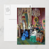 Victoriaans House Party Women Mannen Music schilde Briefkaart (Voorkant / Achterkant)