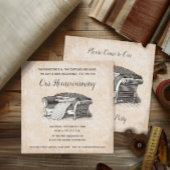  Victoriaans Housewarming Open House Party Kaart