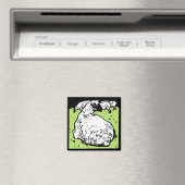 Victoriaans houtsnede Boerderij Dierenmagneten Sch Magneet (Insitu (Vaatwasser))