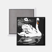 Victoriaans houtsnede Boerderij Dierlijke Magneten (Voorkant / Achterkant)