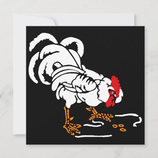 Victoriaans houtsnede boerderijdieren Varkens Aankondiging (Voorkant)