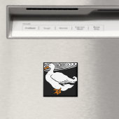 Victoriaans houtsnipvee magneet (Insitu (Vaatwasser))