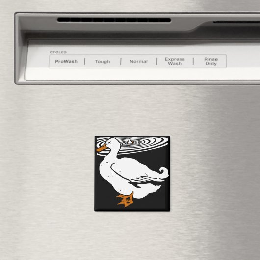 Victoriaans houtsnipvee magneet (Insitu (Vaatwasser))