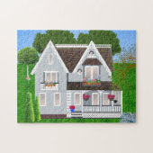 VICTORIAANS HUIS ART puzzel (Horizontaal)