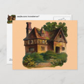 Victoriaans Huis Briefkaart (Voorkant / Achterkant)