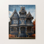 VICTORIAANS HUIS GOTISCHE PUZZEL LEGPUZZEL (Verticaal)
