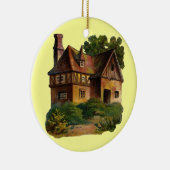 Victoriaans huis keramisch ornament (Rechts)