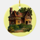 Victoriaans huis keramisch ornament (Achterkant)