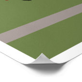 Victoriaans huis met decoratief materiaal poster (Hoek)