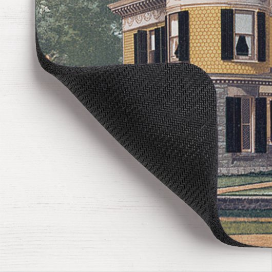 Victoriaans Huis Mousepad #4 Muismat (Hoek)